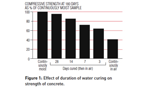 Figure 1 - Curing of Concrete