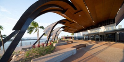 Townsville Port Inner Harbour Expansion Wins Master Builder Award Townsville Cruise Liner Terminal Polished and Honed Concrete Floors