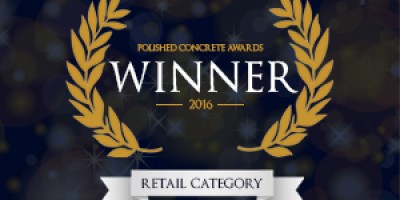 2016 Award Winner in Polished Concrete Awards, Fashion Spree Shopping Centre Transitions win Polished Concrete Awards - Retail Category - 2016